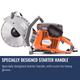 Husqvarna K770 Concrete Saw Specially Designed Starter Handle