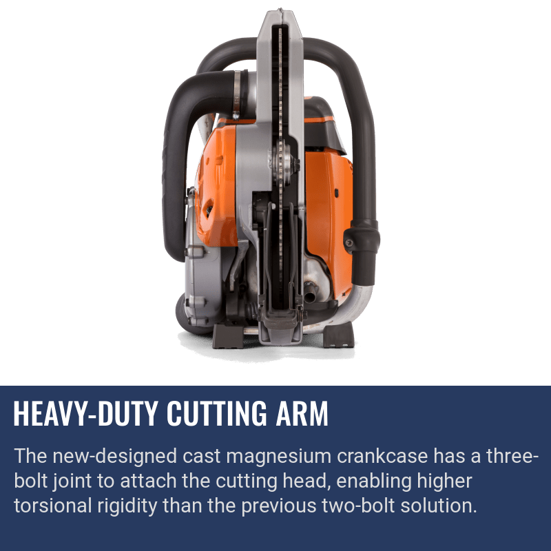 Husqvarna K770 Concrete Saw Heavy-Duty Cutting Arm