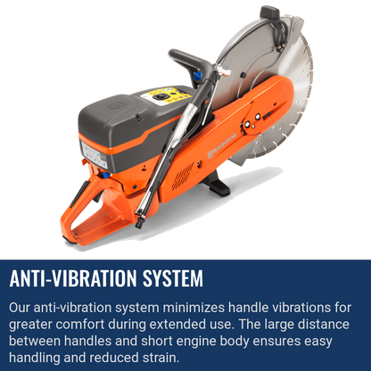 Husqvarna K1270 Anti-Vibration System
