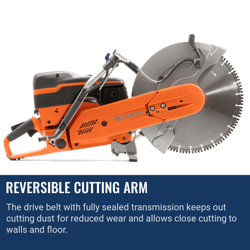 Husqvarna K1270 Reversible Cutting Arm