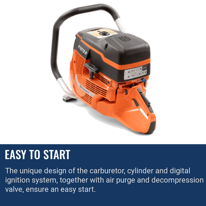 Husqvarna K1270 Rail Easy To Start