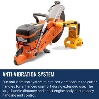 Husqvarna K1270 Rail Anti-Vibration System