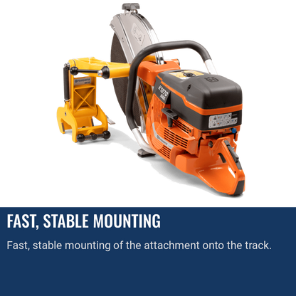 Husqvarna K1270 Rail Fast, Stable Mounting