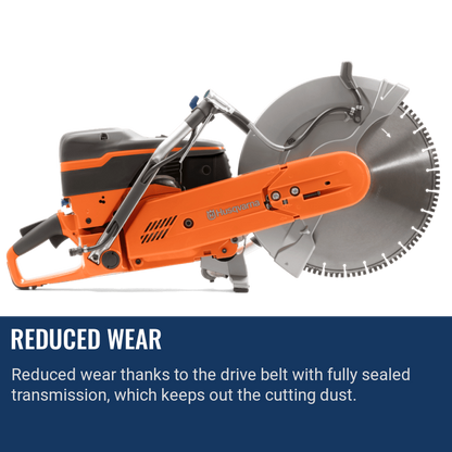 Husqvarna K1270 Rail Reduced Wear