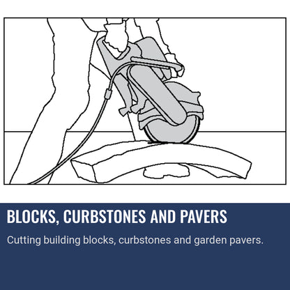 Husqvarna K40 Blocks, Curbstones And Pavers