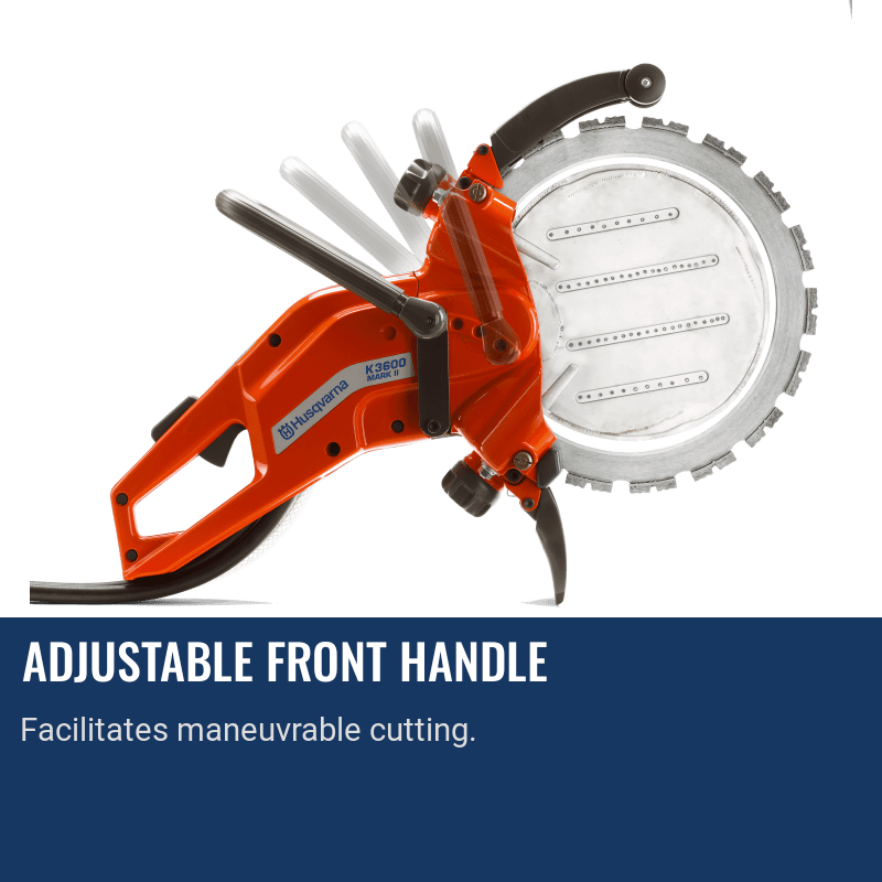 Husqvarna K3600 Ring Saw Adjustable Front Handle