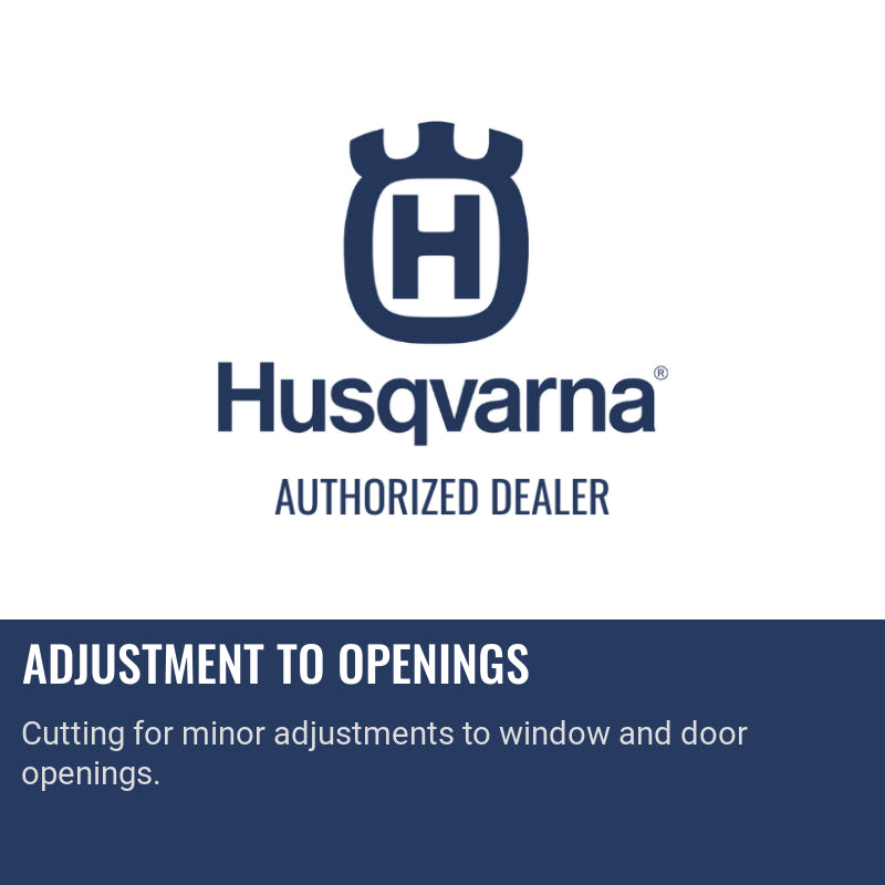 Husqvarna K3600 Ring Saw Adjustment To Openings