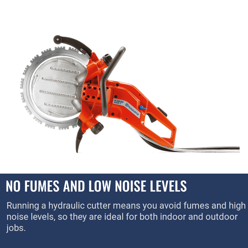 Husqvarna K3600 Ring Saw No Fumes And Low Noise Levels