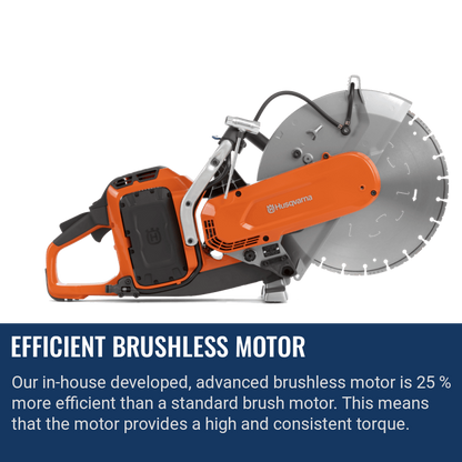 Husqvarna K1 Pace Efficient Brushless Motor