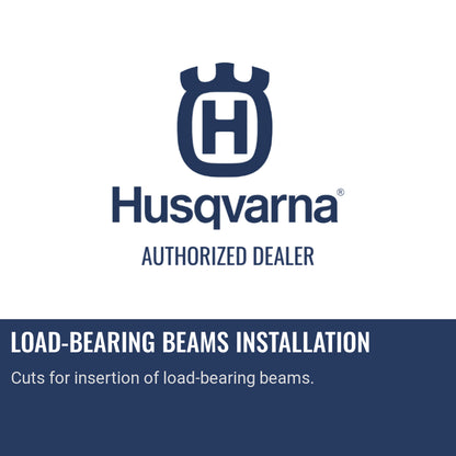 Husqvarna K7000 Load-Bearing Beams Installation