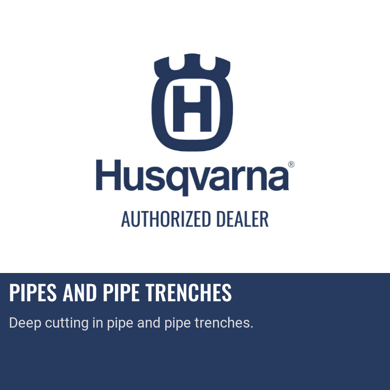 Husqvarna K7000 Pipes And Pipe Trenches