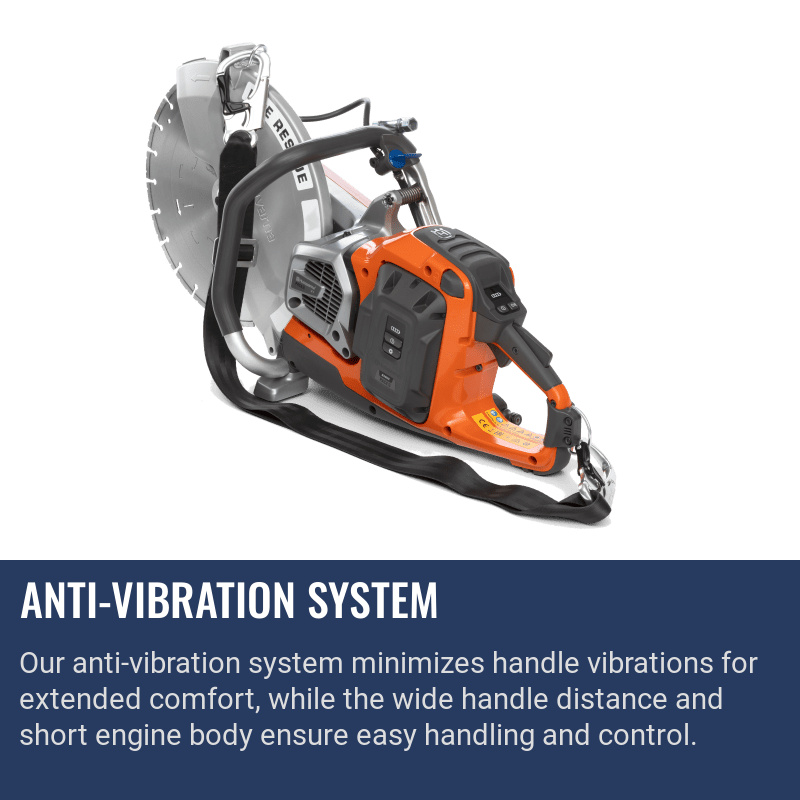 Husqvarna K1 Pace Rescue Anti-Vibration System