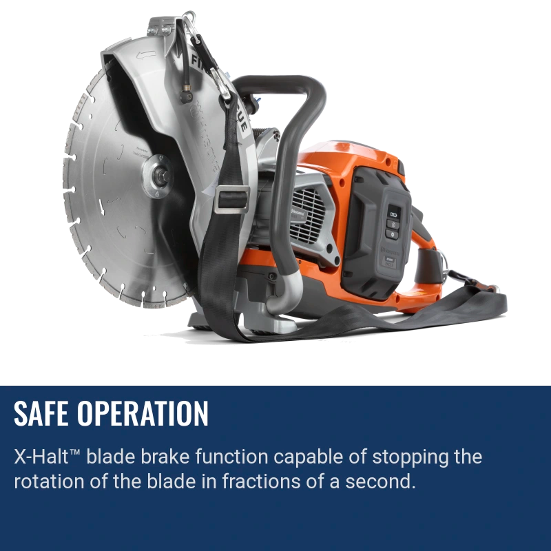 Husqvarna K1 Pace Rescue Safe Operation