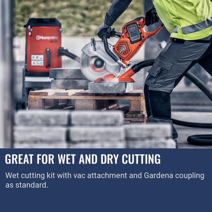 Husqvarna K540I Great For Wet And Dry Cutting