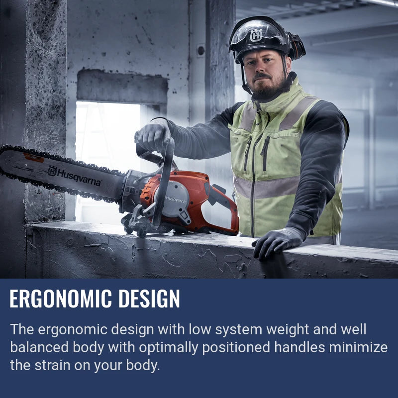 Husqvarna K7000 Ergonomic Design