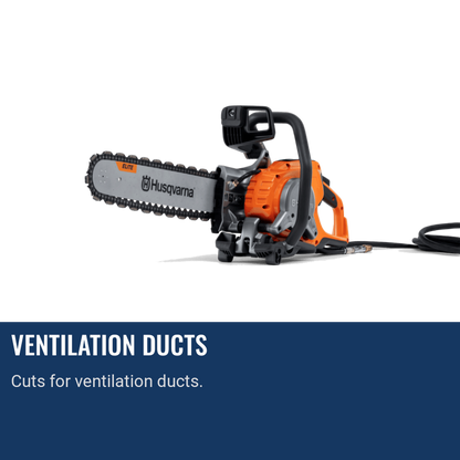 Husqvarna K7000 Ventilation Ducts