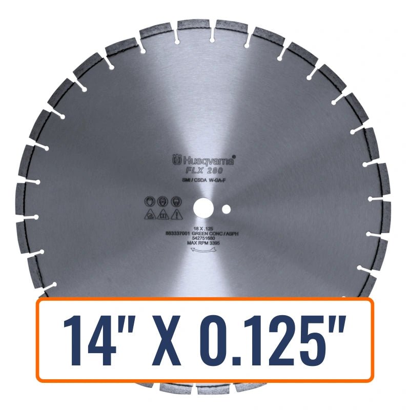 Asphalt Cutting Blade - Husqvarna Flx 280 Combo