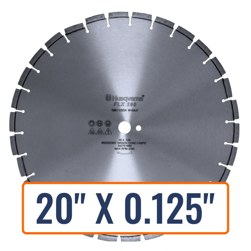 Asphalt Cutting Blade - Husqvarna Flx 280 Combo