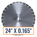 Asphalt Cutting Blade - Husqvarna Flx 280 Combo