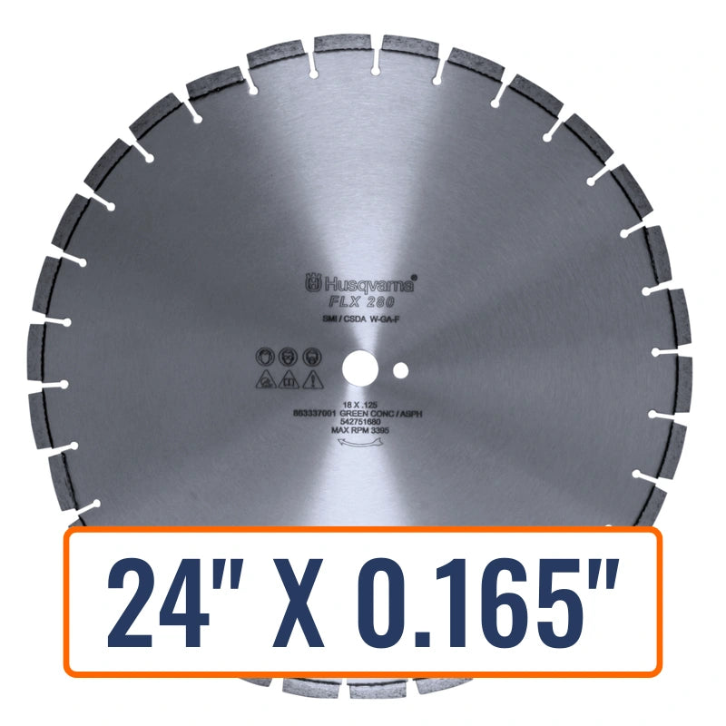 Asphalt Cutting Blade - Husqvarna Flx 280 Combo