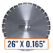 Asphalt Cutting Blade - Husqvarna Flx 280 Combo