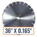 Asphalt Cutting Blade - Husqvarna High Pro Aol