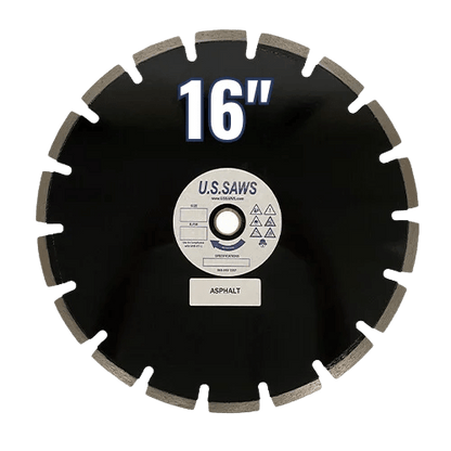 Asphalt Cutting Diamond Blade W/ Kicker Segment, Excellent Value