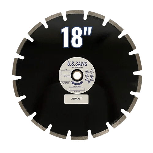 Asphalt Cutting Diamond Blade W/ Kicker Segment, Excellent Value