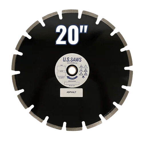 Asphalt Cutting Diamond Blade W/ Kicker Segment, Excellent Value