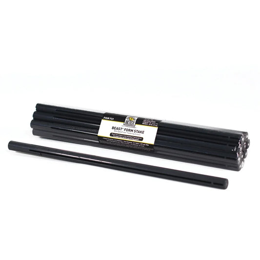Beast Form Stake 10 Pack Concrete Forming Solution Vapor Barrier-safe