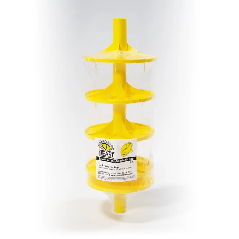 Beast Screed Adjustable Cap Concrete System Component Precision Elevation Control - 5 Pack
