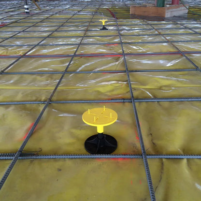 Beast Screed Adjustable Cap Concrete System Component Precision Elevation Control - Coan Kaiser Chino
