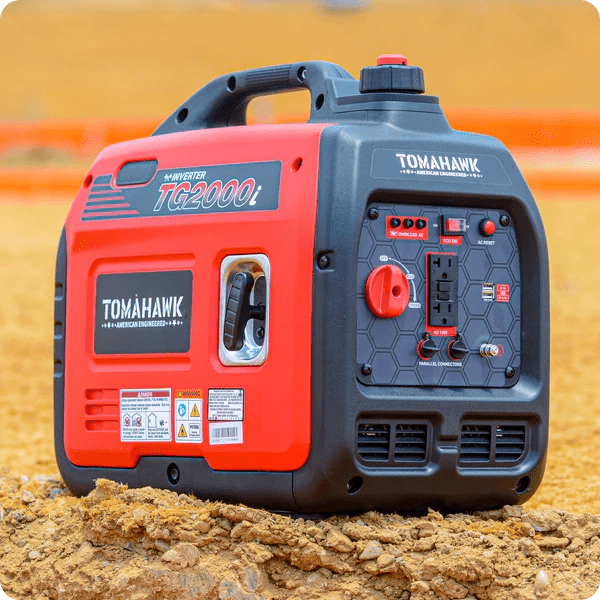 2000 Watt Inverter Generator Super Quiet Portable Gas Power Professional Use