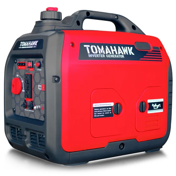 2,000 Watt Generator - Inverter - ꜛ8 hrs (1/2 load) - 61 dBA