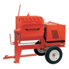 6 Cu Ft Mortar/Plaster Mixer | Baldor Electric Motor | Highway Towable