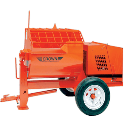 12 cu ft electric mortar and plaster mixer front view