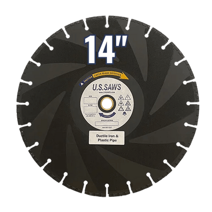 Ductile Iron Pipe Cutting Diamond Blade - Piranha Series