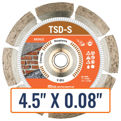 Cement Cutting Blade - Husqvarna Tsd-S Dri Disc®