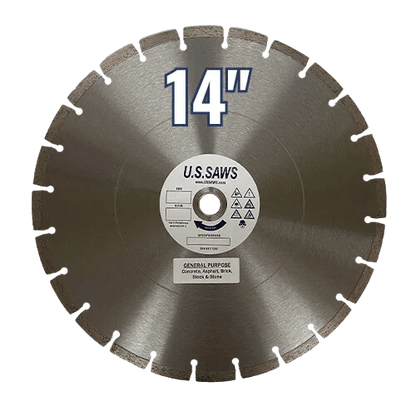 Asphalt & Concrete Cutting Diamond Blade - "The Lieutenant"
