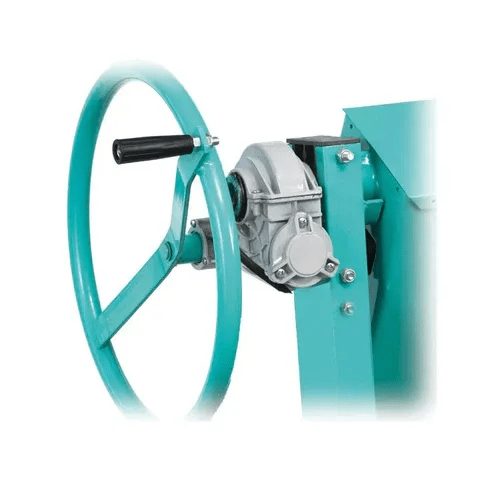 Heavy-duty Imer mixer for concrete, engine-ready configuration