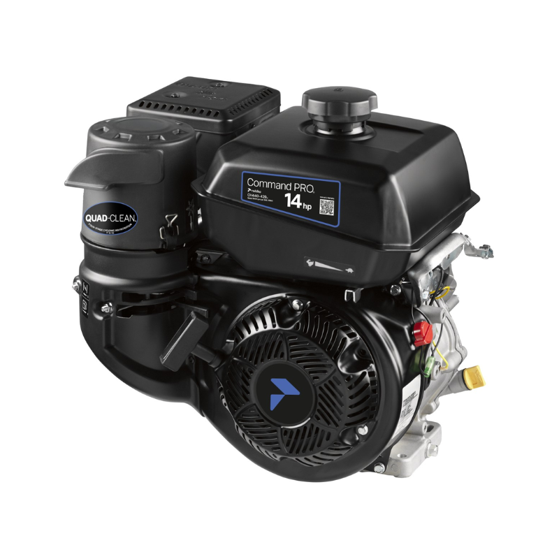 Command PRO CH440 gasoline engine angled view