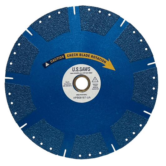 Blue Tiger Tooth Blade - For Joint Restoration Projects, Cap & Fill