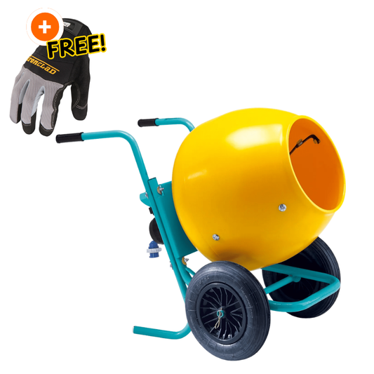 Imer Cement Mixer - Wheelman II - Poly Drum - Gas