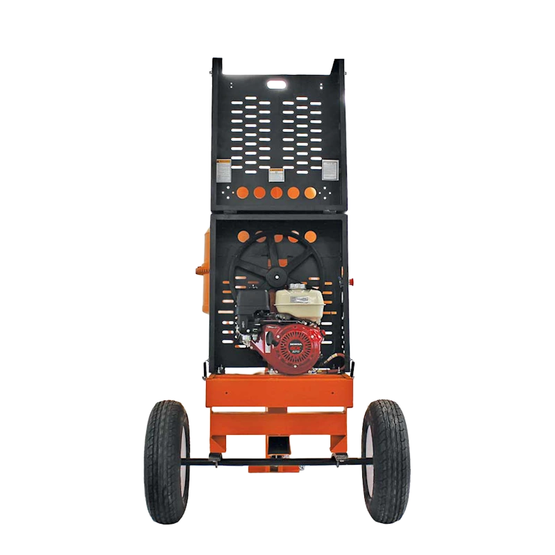 Gas-powered Brave Honda GX270 9 Cubic Feet Cement Mixer - durable, efficient, and reliable for professional concrete construc