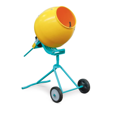 Imer Cement Mixer - Minuteman II - Poly Drum - Electric 1/2 HP