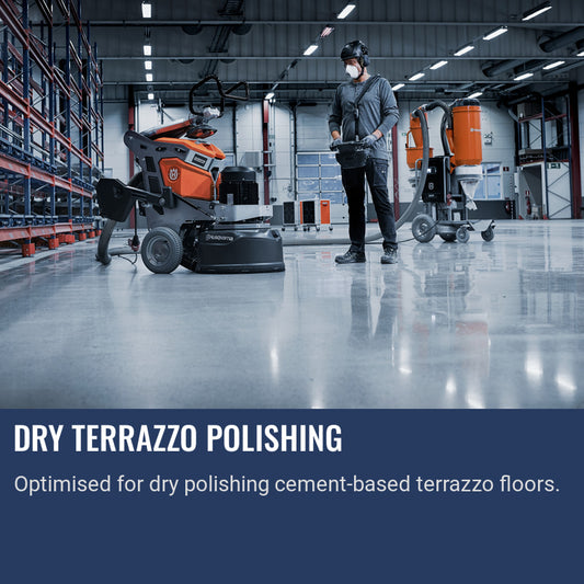 Concrete polishing