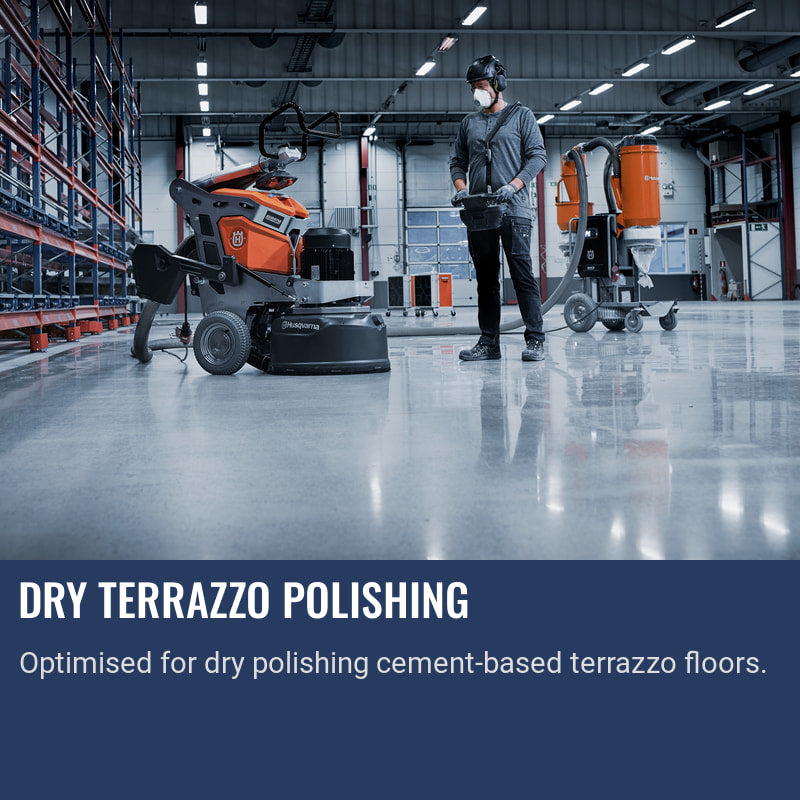 Concrete polishing