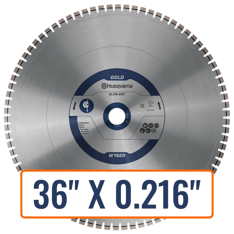 Concrete Wall Saws Blades - Husqvarna Elite-Cut™️ W1620
