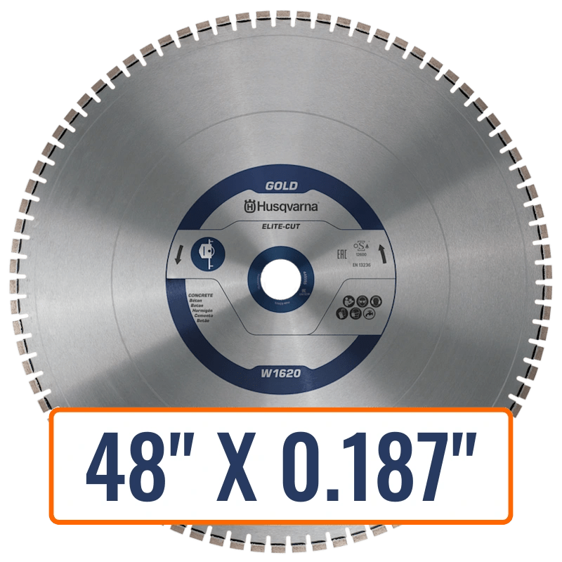 Concrete Wall Saws Blades - Husqvarna Elite-Cut™️ W1620