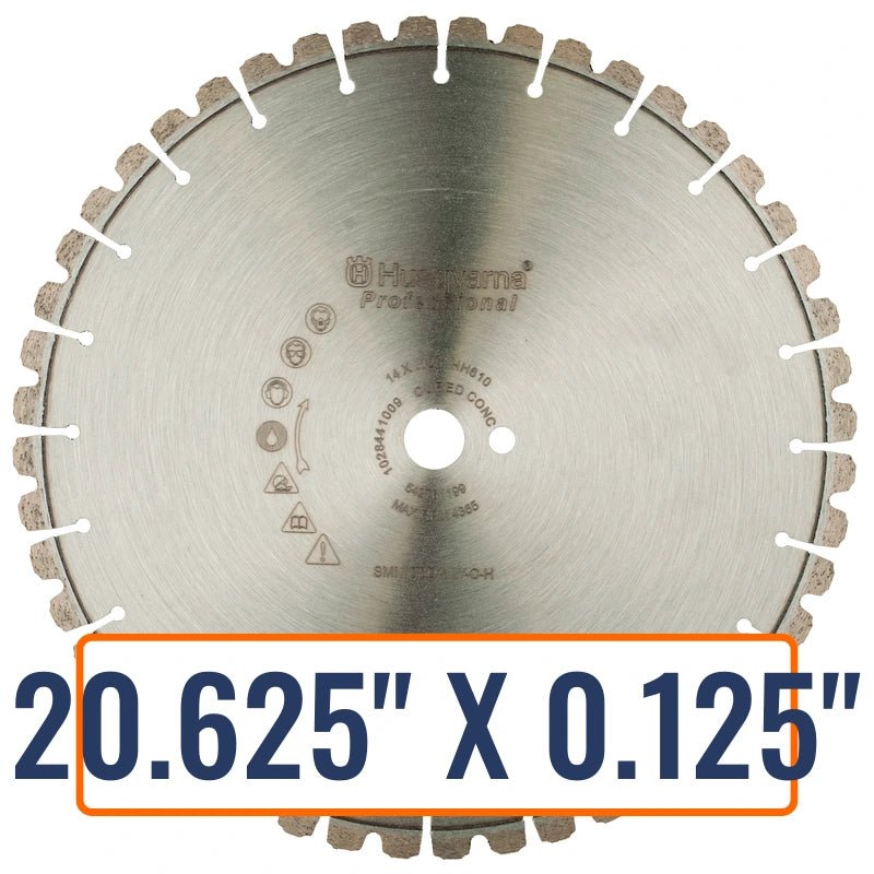 Concrete Wall Saws Blades - Husqvarna Hh610